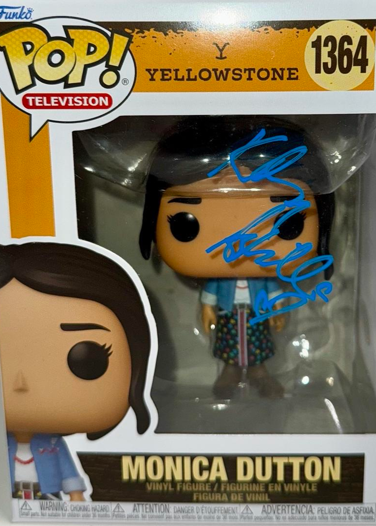 Kelsey Asbille Signed Funko Pop #1364 "Monica Dutton" (Yellowstone) - ACOA #02